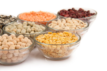 Grains pulses and beans