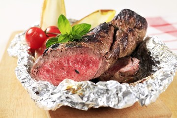Roast beef fillet