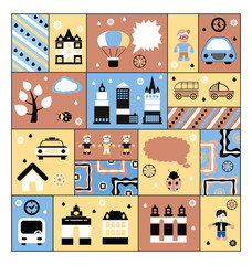 Urban facilities and people