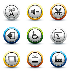 icône bouton internet