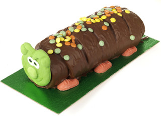Chocolate Caterpillar Cake