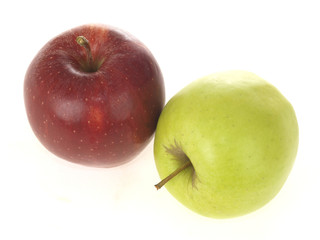 Red and Green Apple