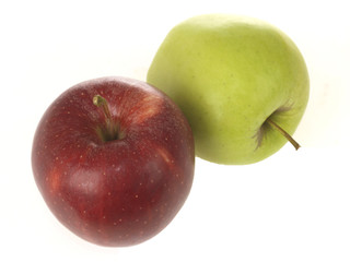 Red and Green Apple