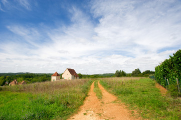 Landscape in France