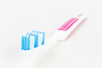 toothbrush on white background
