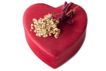 boite en forme de coeur