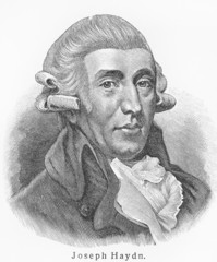 Joseph Haydn - obrazy, fototapety, plakaty