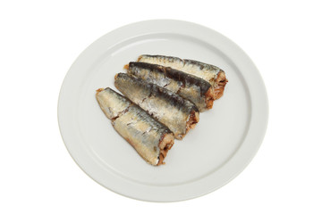 Cooked sardines