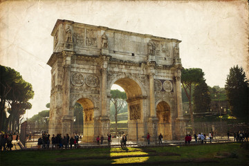 Fototapeta premium Arco di Costantino, Roma