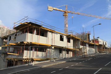 immeuble en construction