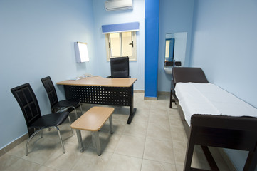 Doctors consultation room
