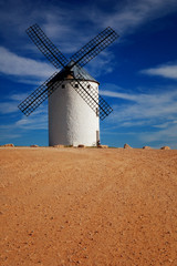 Historical Spanish windmill