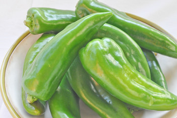 Green peppers