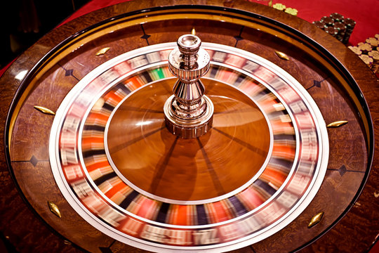 Spinning roulette