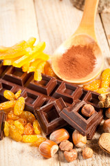 Chocolate, flavors and ingredients