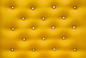 Golden leather pattern with knobs,Texture for Background
