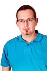 Obraz premium Portrai junger legerer Mann