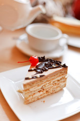 tea with cake
