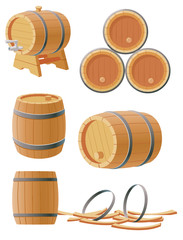 Wooden barrels