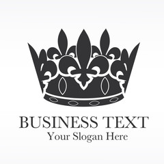 Fototapeta premium logo couronne