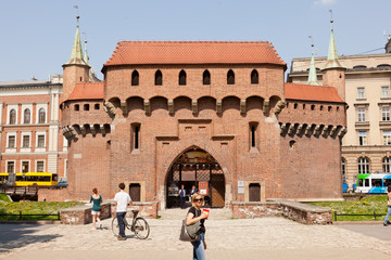 Kraków barbican © Melastmohican