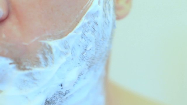 Male - Shaving Face