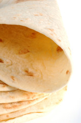 Les tortillas de blé