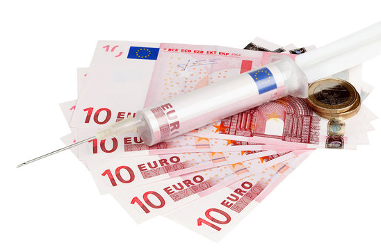 Cash injection of euros