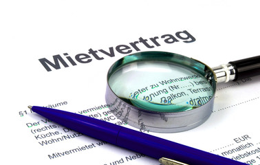 Mietvertrag