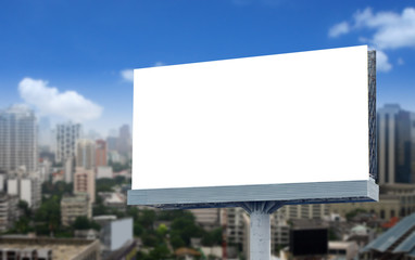 Fototapeta premium Blank billboard