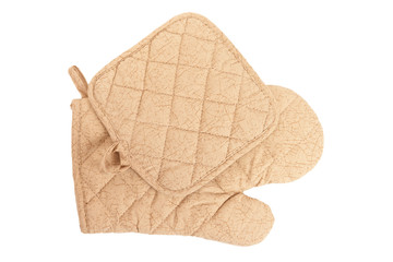 potholders isolated on white