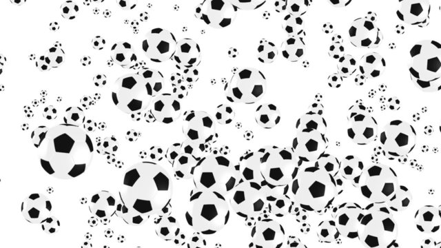 Soccer balls HD 1080