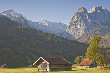 Landschaft bei Garmisch