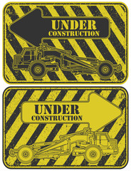 Under construction stamp