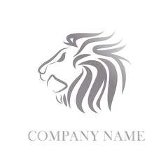 Logo Lion, strength and courage concept # Vector