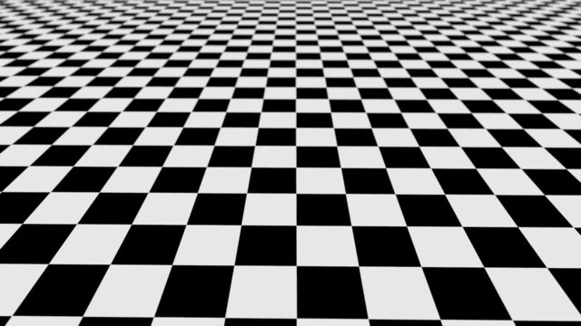 abstract checkerboard with blur end loopable