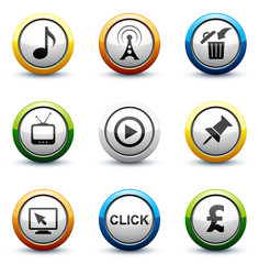 icône bouton internet