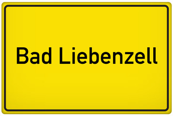 Ortseingangsschild Bad Liebenzell