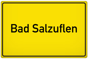 Ortseingangsschild Bad Salzuflen