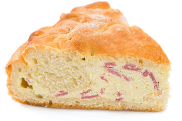 Ricotta cheese calzone.