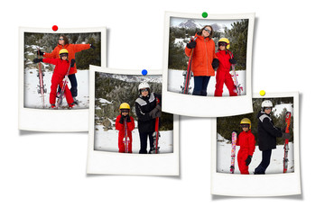 souvenirs du ski