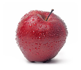 red apple