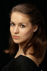 Fototapeta premium Portrait of pretty girl