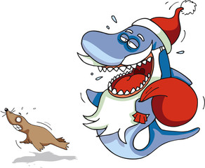 Shark Santa