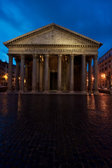 Il Pantheon all'alba, Roma antica