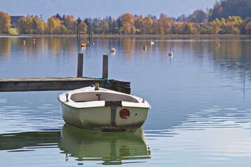 Motorboot auf dem Achensee
