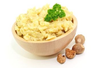 Kartoffelpüree, Muskat