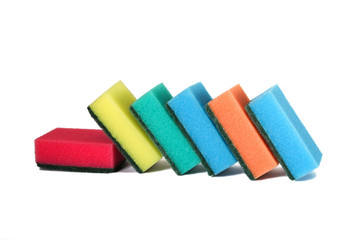 colorful sponges