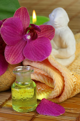 Spa Scene mit Buddha