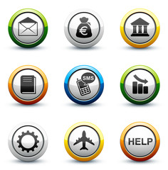 icône bouton internet